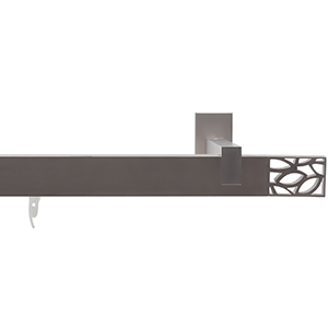 Карниз однорядный Хай-тек Сталь 240 Шарм