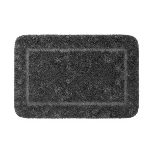 Коврик ВассерКРАФТ WasserKRAFT для ванной 60х90 см Лопау Чарколь Грей Lopau Charcoal Gray