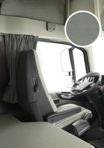 Комплект автоштор на лобовое-боковое стекло Блэкаут - авто L 480х100 (цвет: Серый)