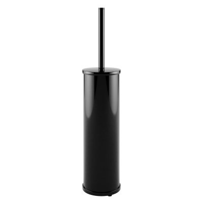 Щетка для унитаза напольная K-1027POLISHED BLACK 