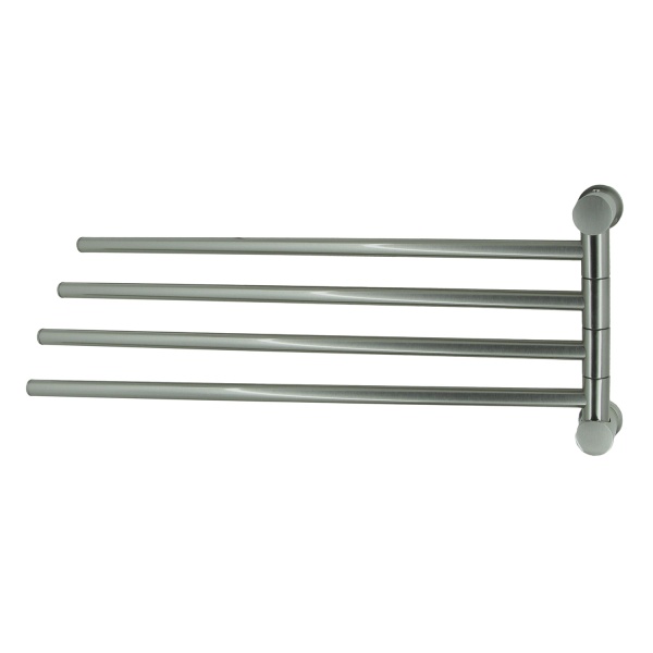 Держатель полотенец четверной K-1034NICKEL 