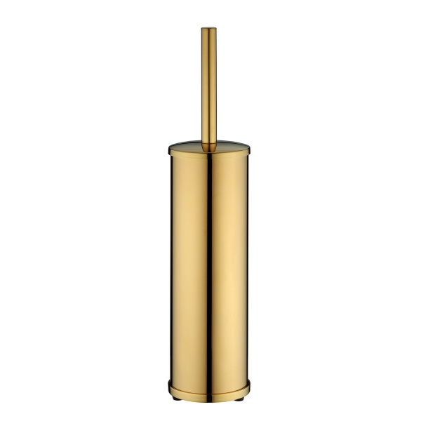 Щетка для унитаза напольная K-1027POLISHED GOLD  