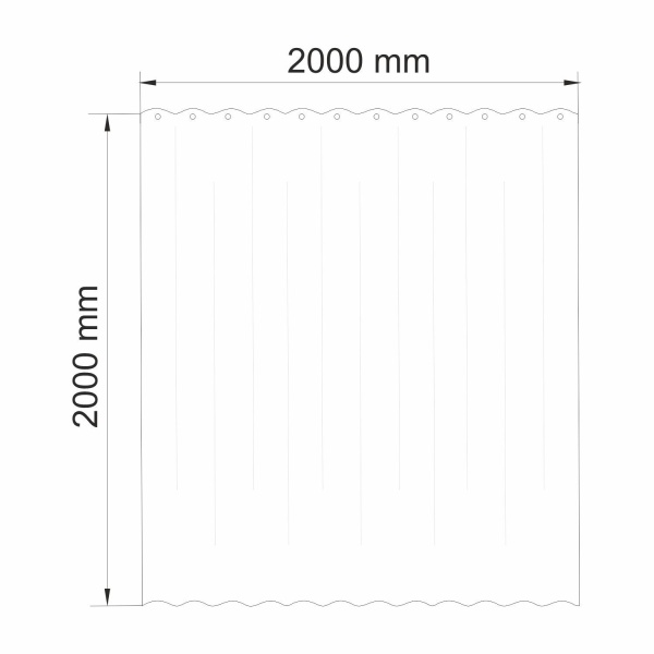 Шторка для ванной комнаты Vils SC-10202