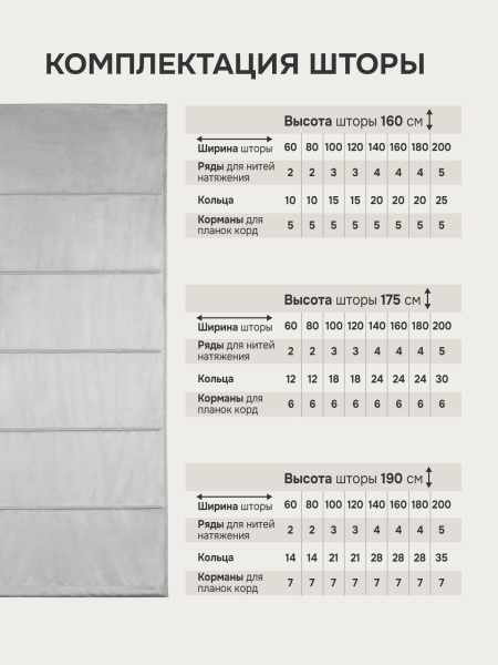 Римская штора "Милфид", Без карниза, цвет серый